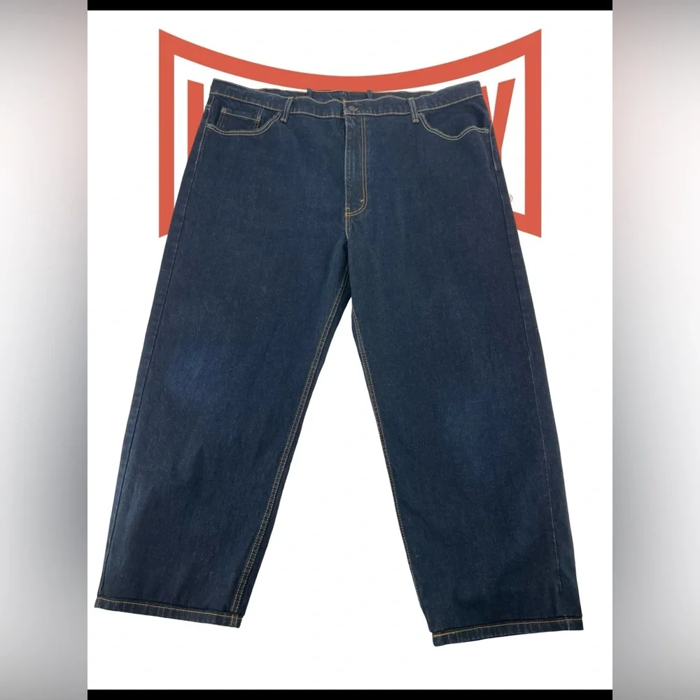 Levi's Men's 511 Dark Blue Relaxed Jeans